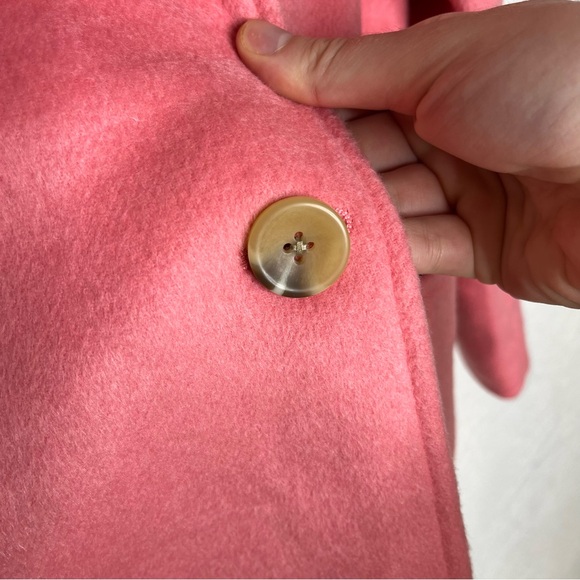 SUNDANCE Wool Blend Coat Pink Size Medium - Picture 8 of 15